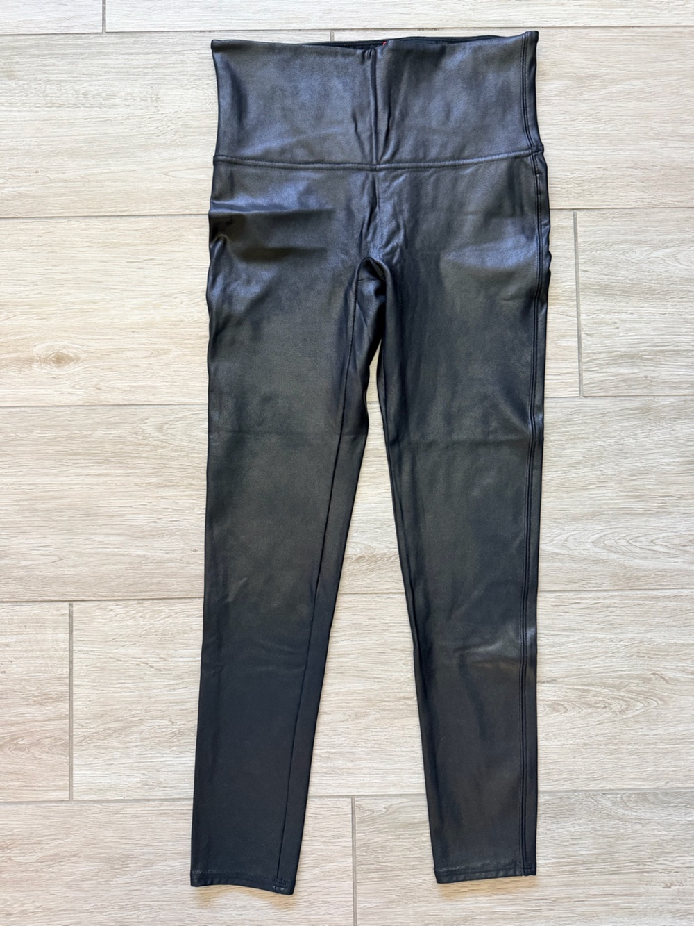 SPANX Shinny Leggings - looks like a faux leather!